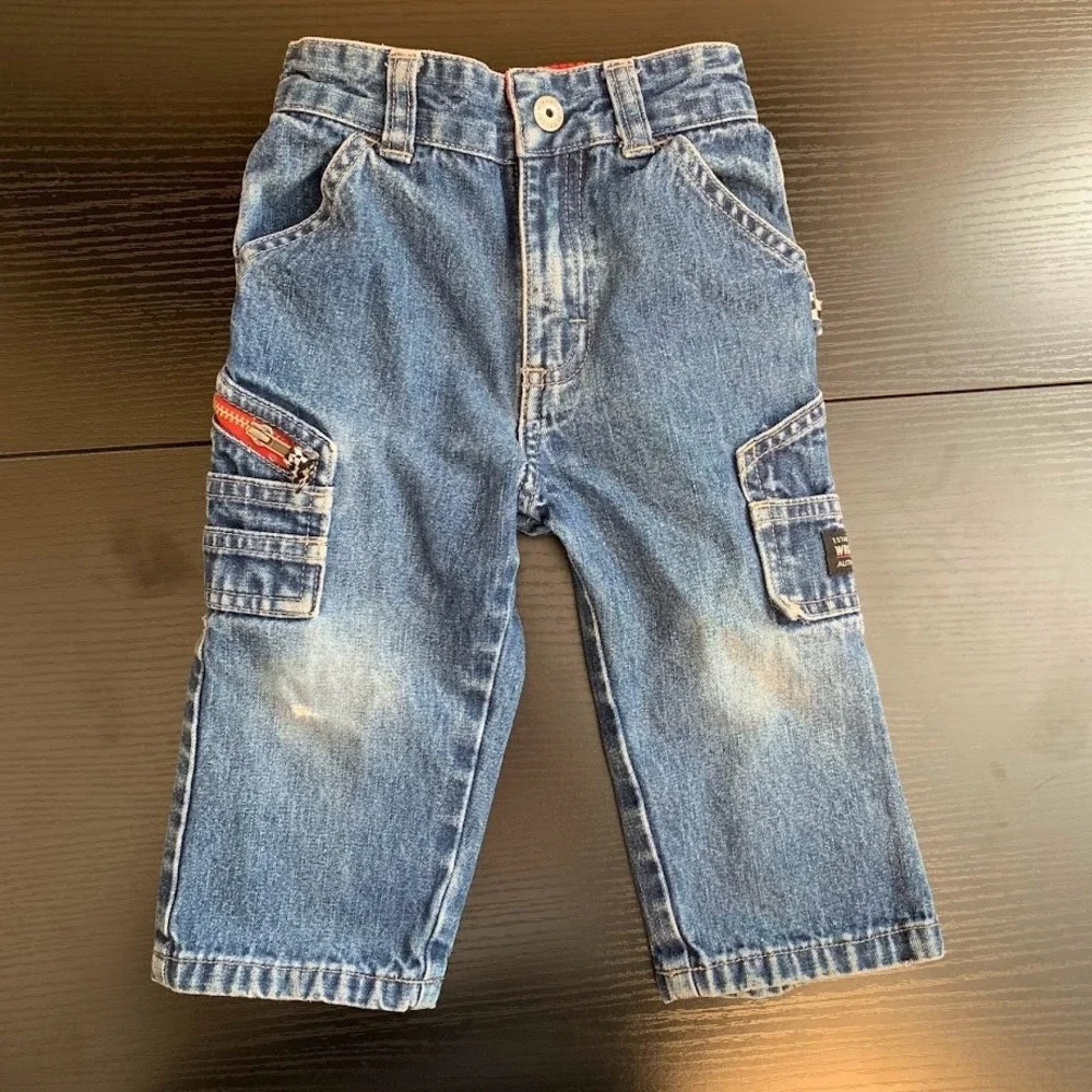 Kid Clothing LOT of 5‎ Motorcycle Theme 12 Months-3T Harley Davidson Garanimals